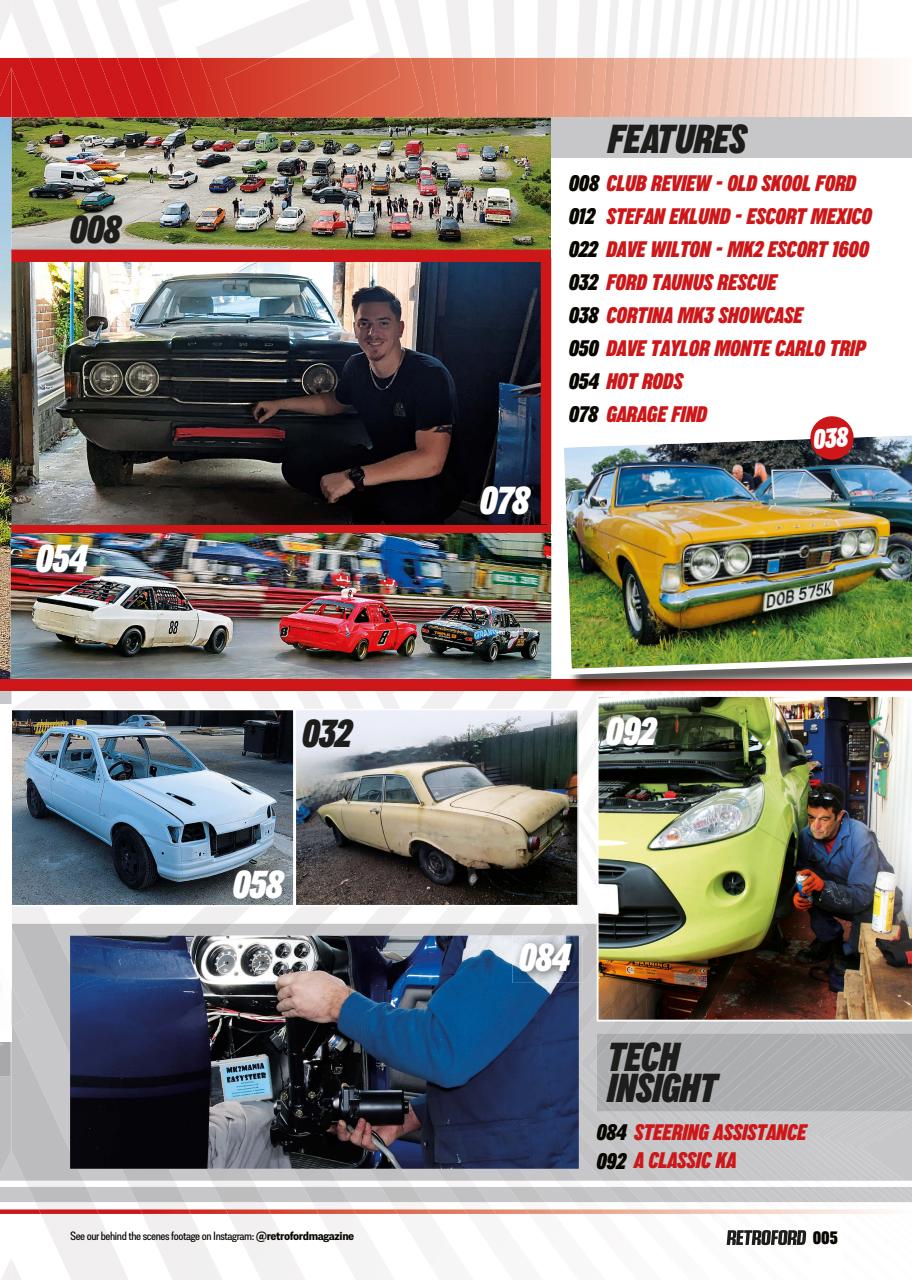 Retro Ford Preview Pages