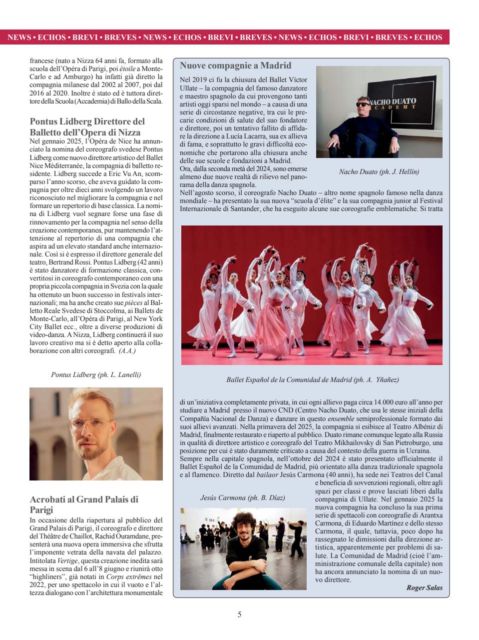 BALLET2000 Edizione Italia Preview Pages