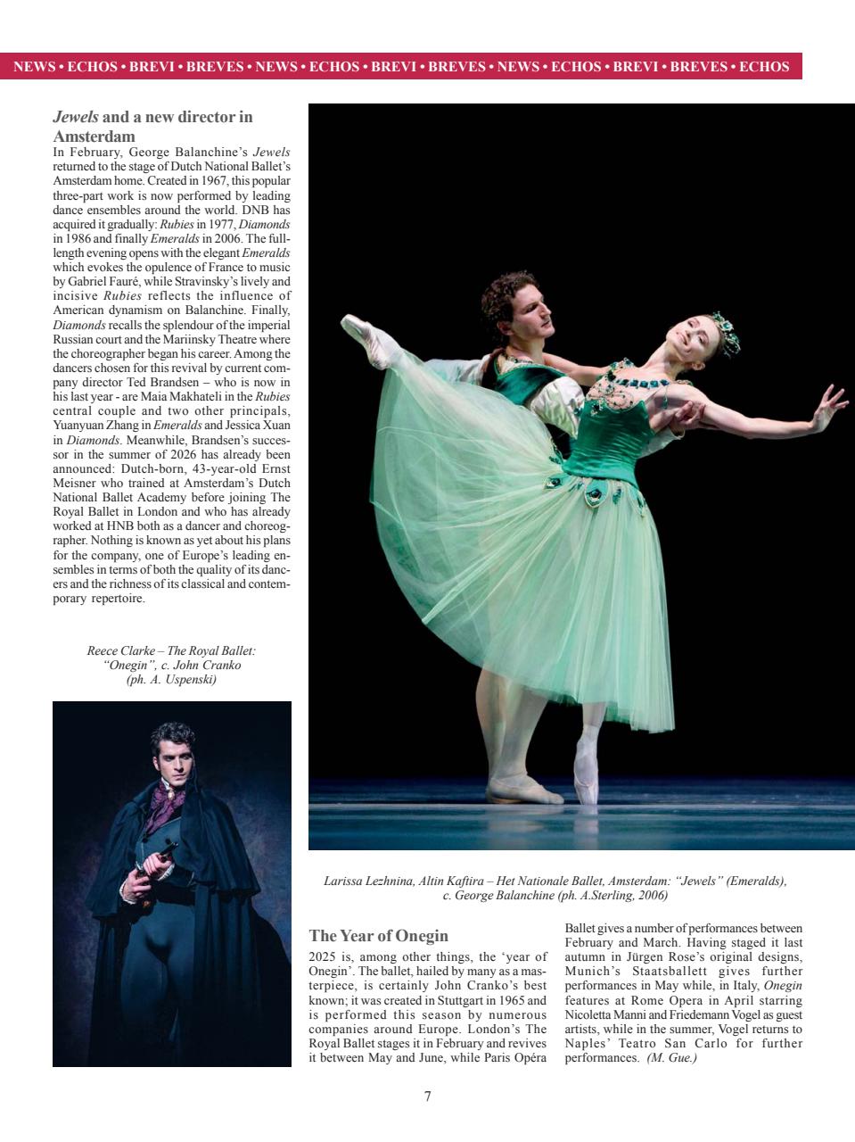 BALLET2000 English Edition Preview Pages