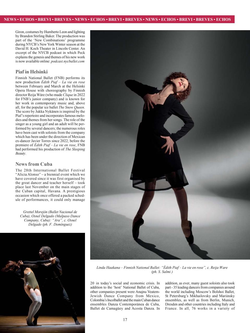 BALLET2000 English Edition Preview Pages