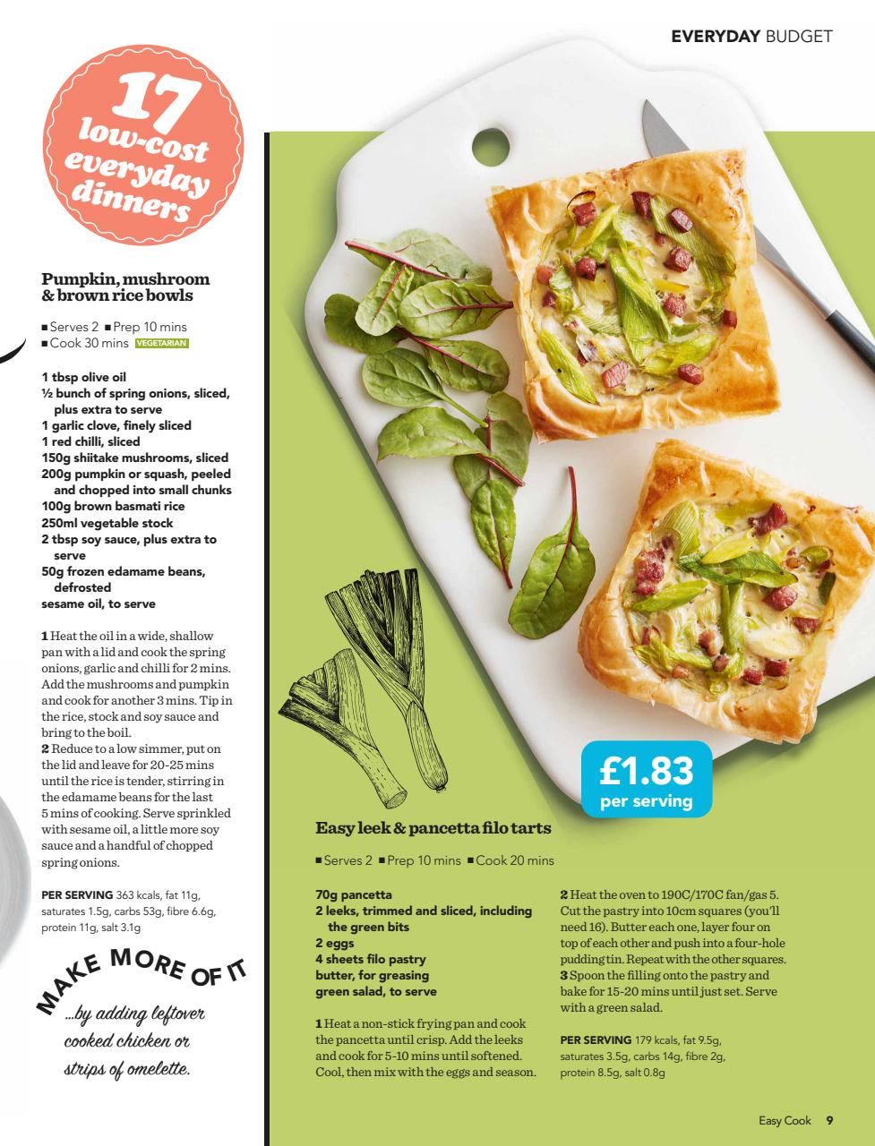 Easy Cook Magazine Preview Pages