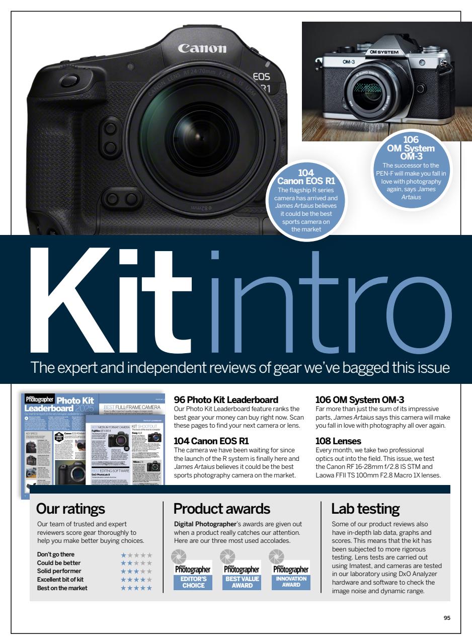 Digital Photographer Preview Pages