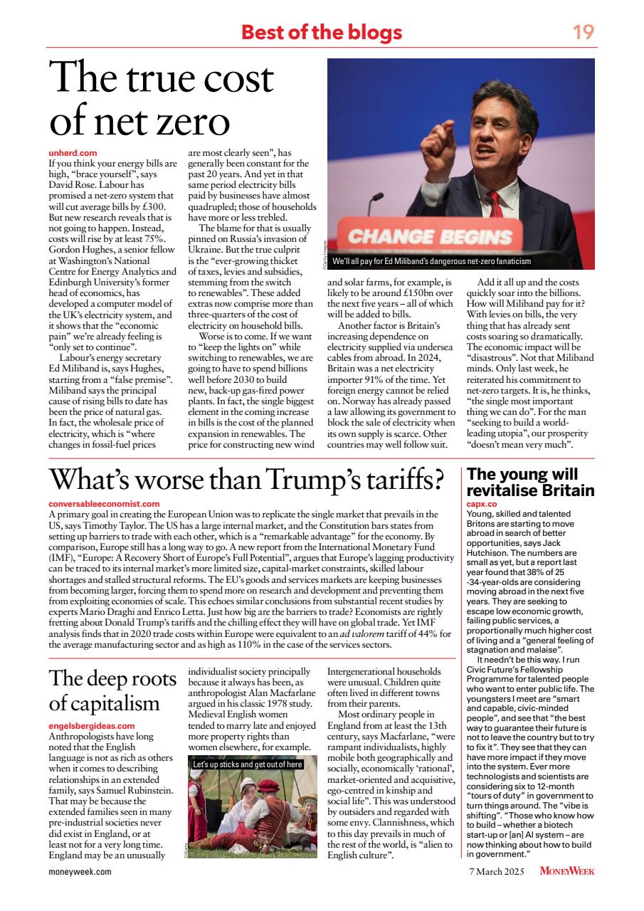 MoneyWeek Preview Pages