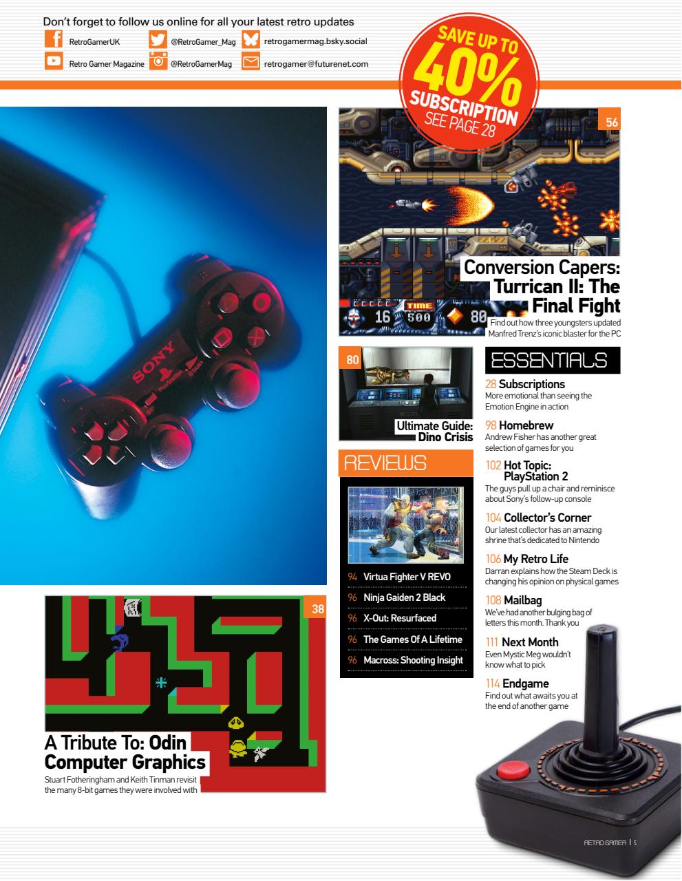Retro Gamer Preview Pages