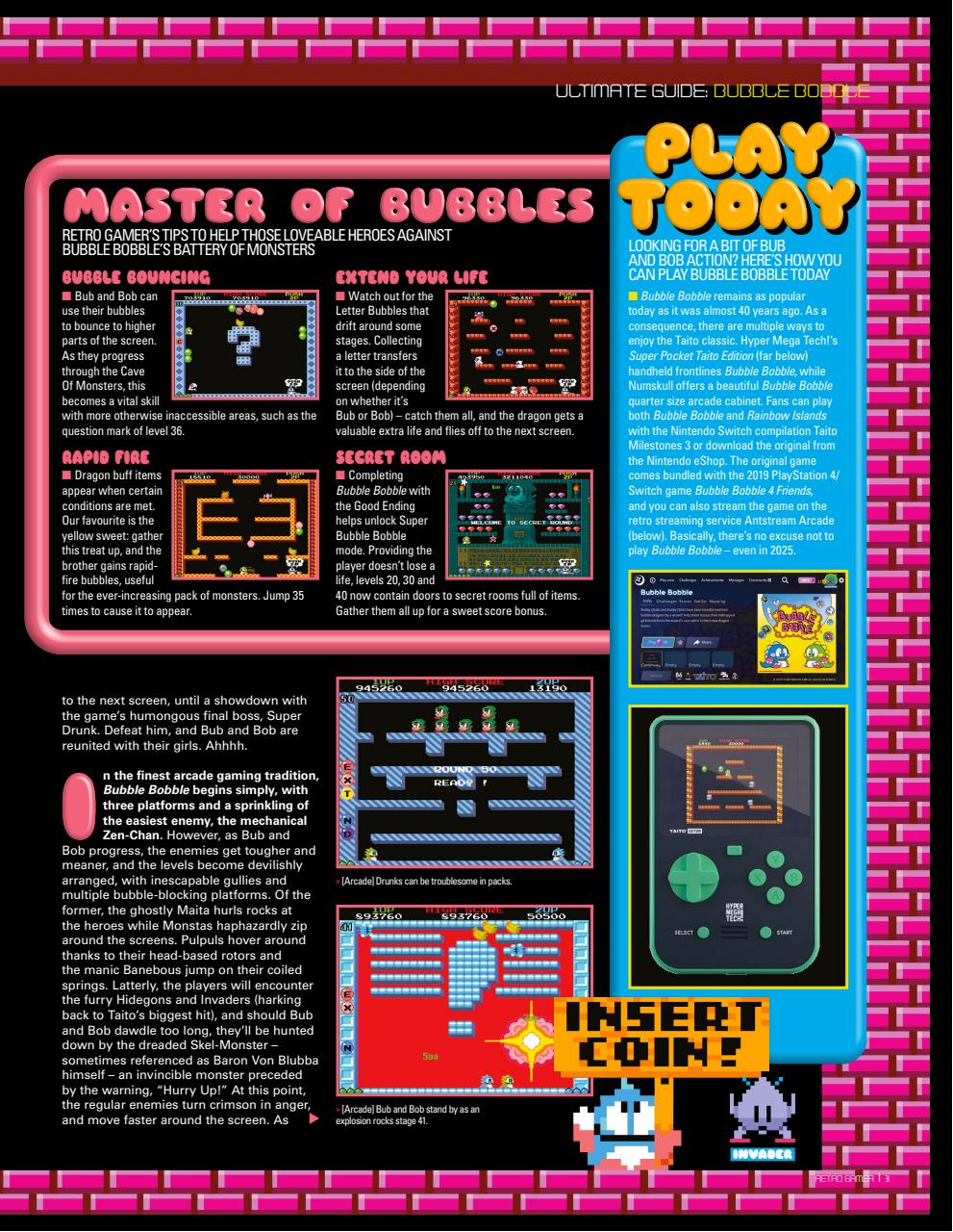 Retro Gamer Preview Pages