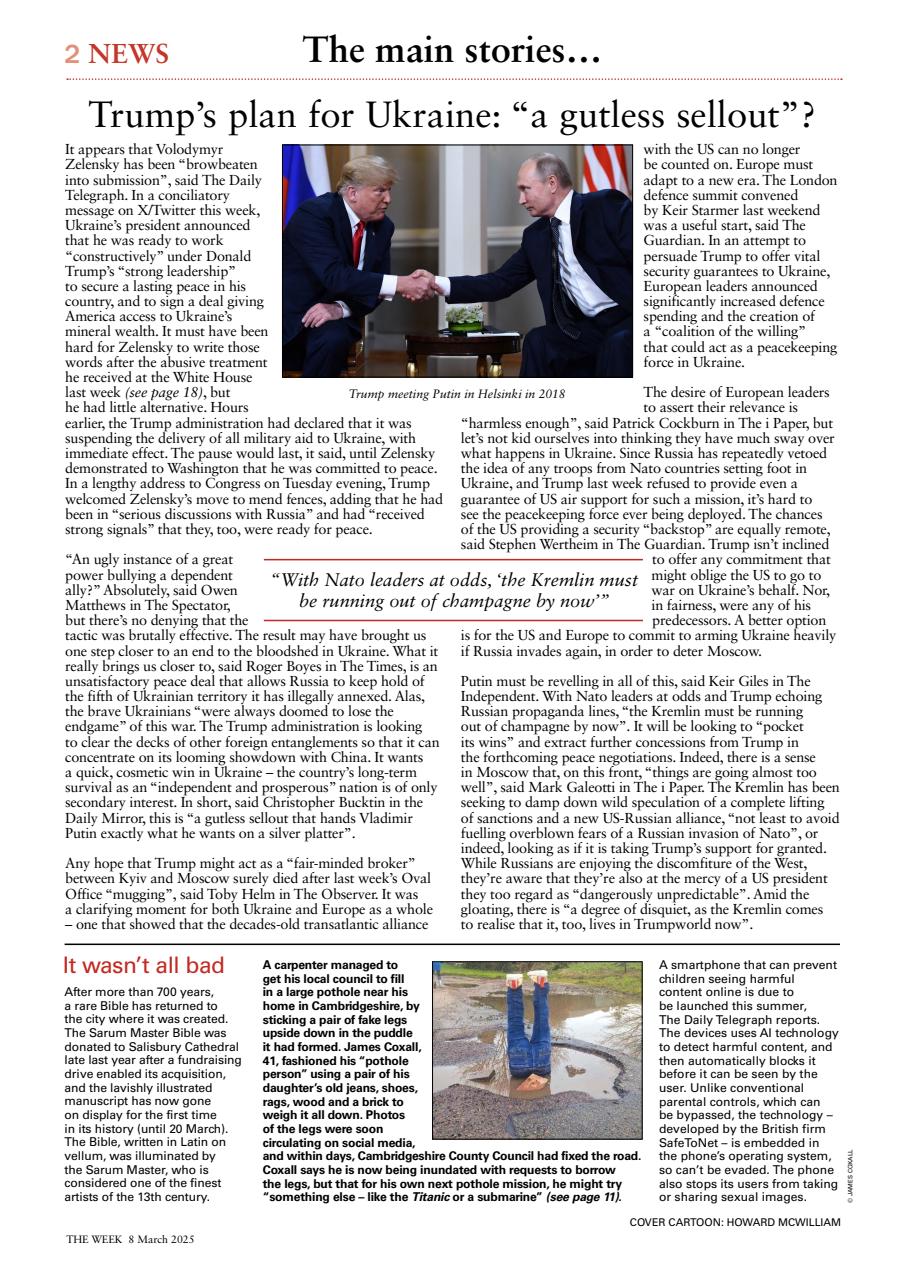 The Week Preview Pages