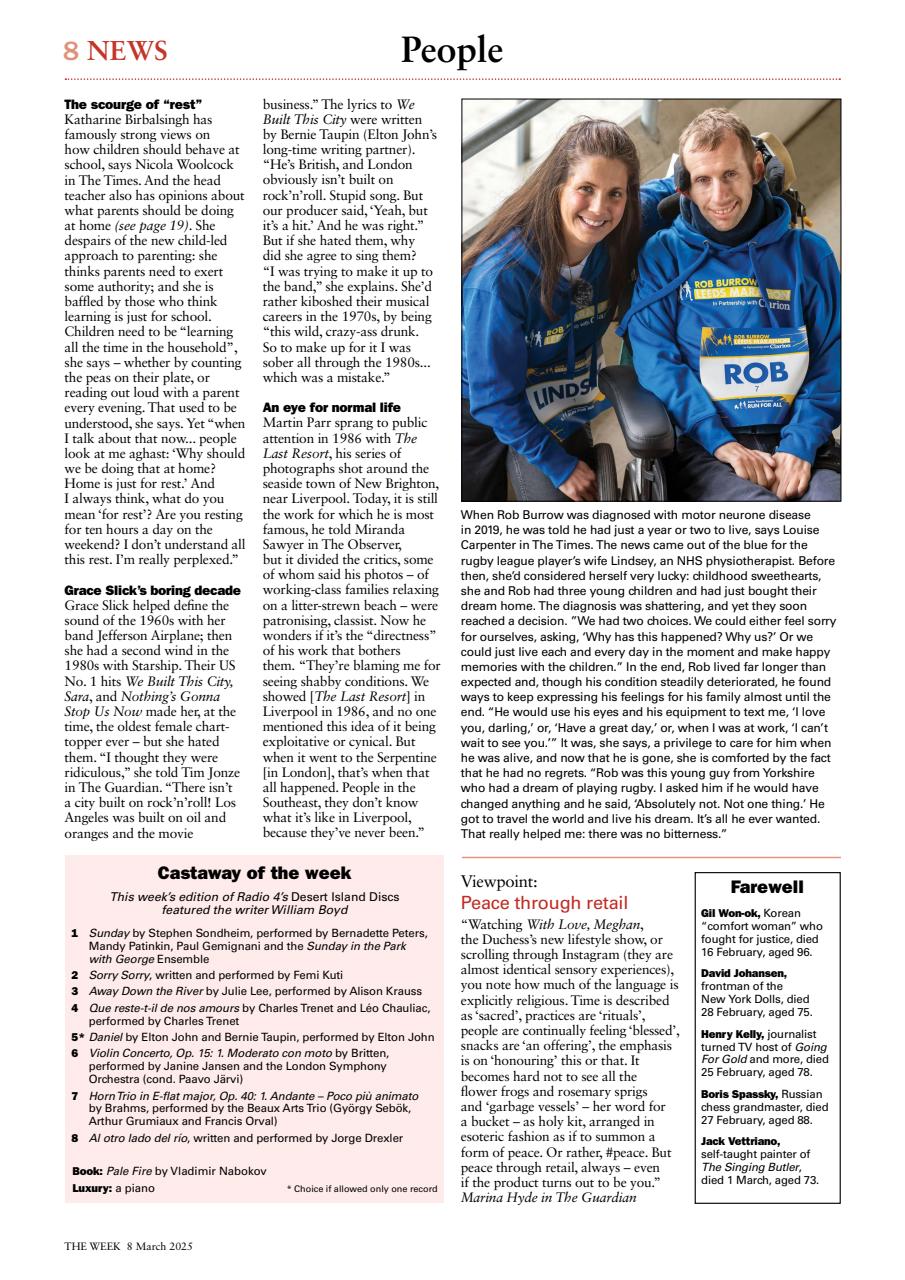 The Week Preview Pages