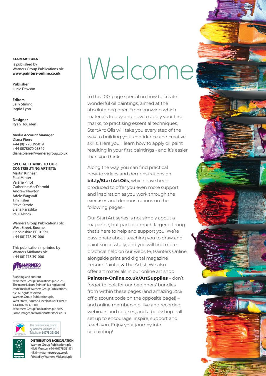 Start Art Preview Pages