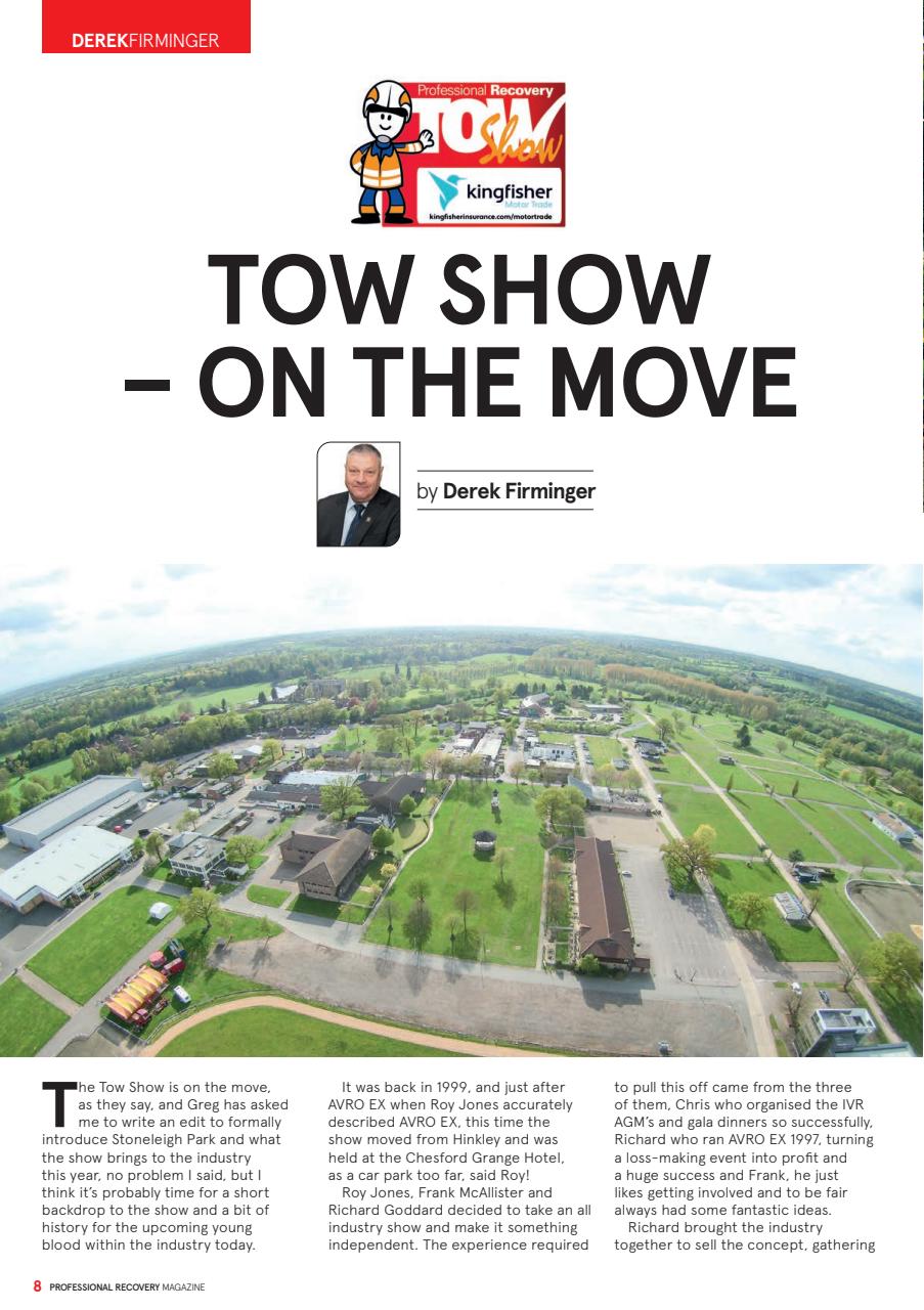 Professional Recovery Magazine Preview Pages