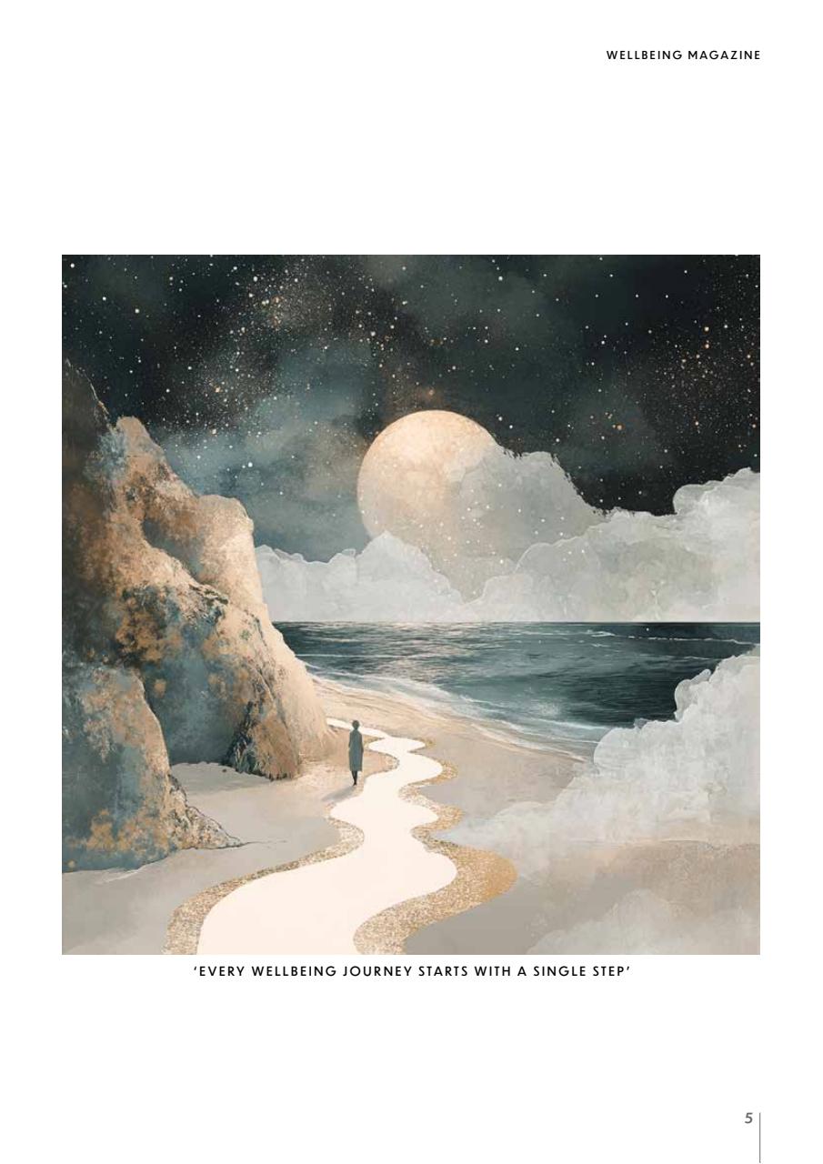 Wellbeing Magazine Preview Pages
