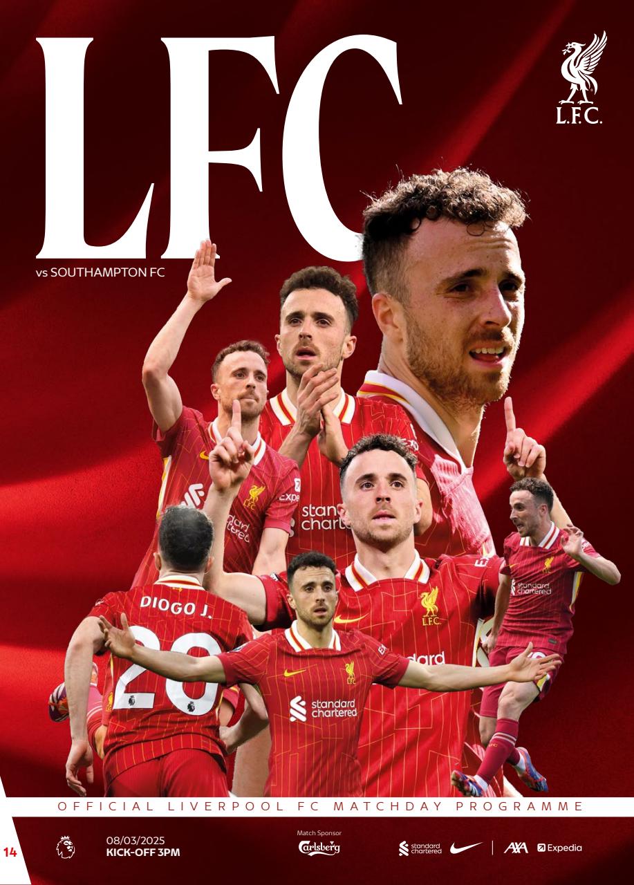 Liverpool FC Programmes Preview Pages
