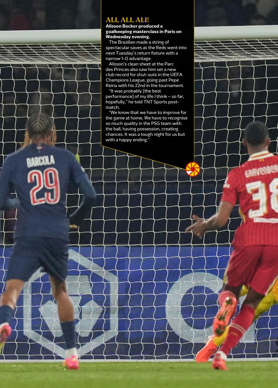 Liverpool FC Programmes Preview Pages