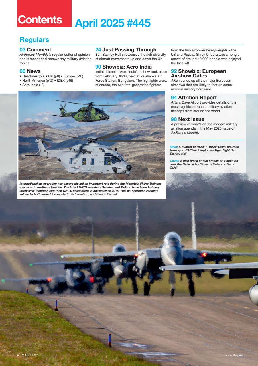 AirForces Monthly Preview Pages