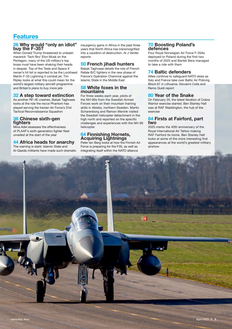 AirForces Monthly Preview Pages
