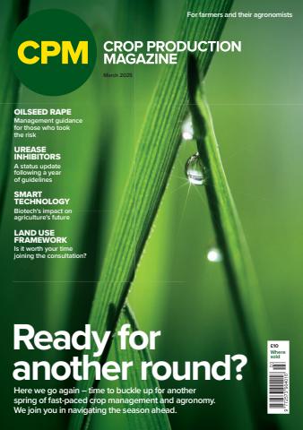 Crop Production Magazine issue March 2025