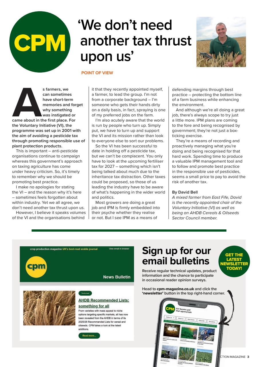 Crop Production Magazine Preview Pages