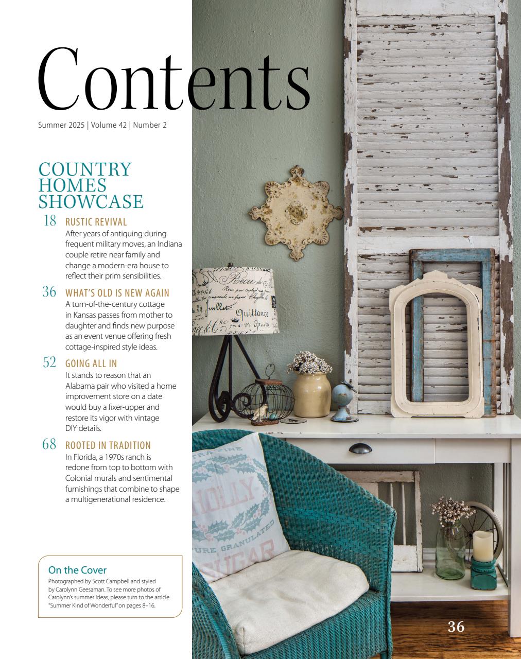 Country Sampler Home Preview Pages