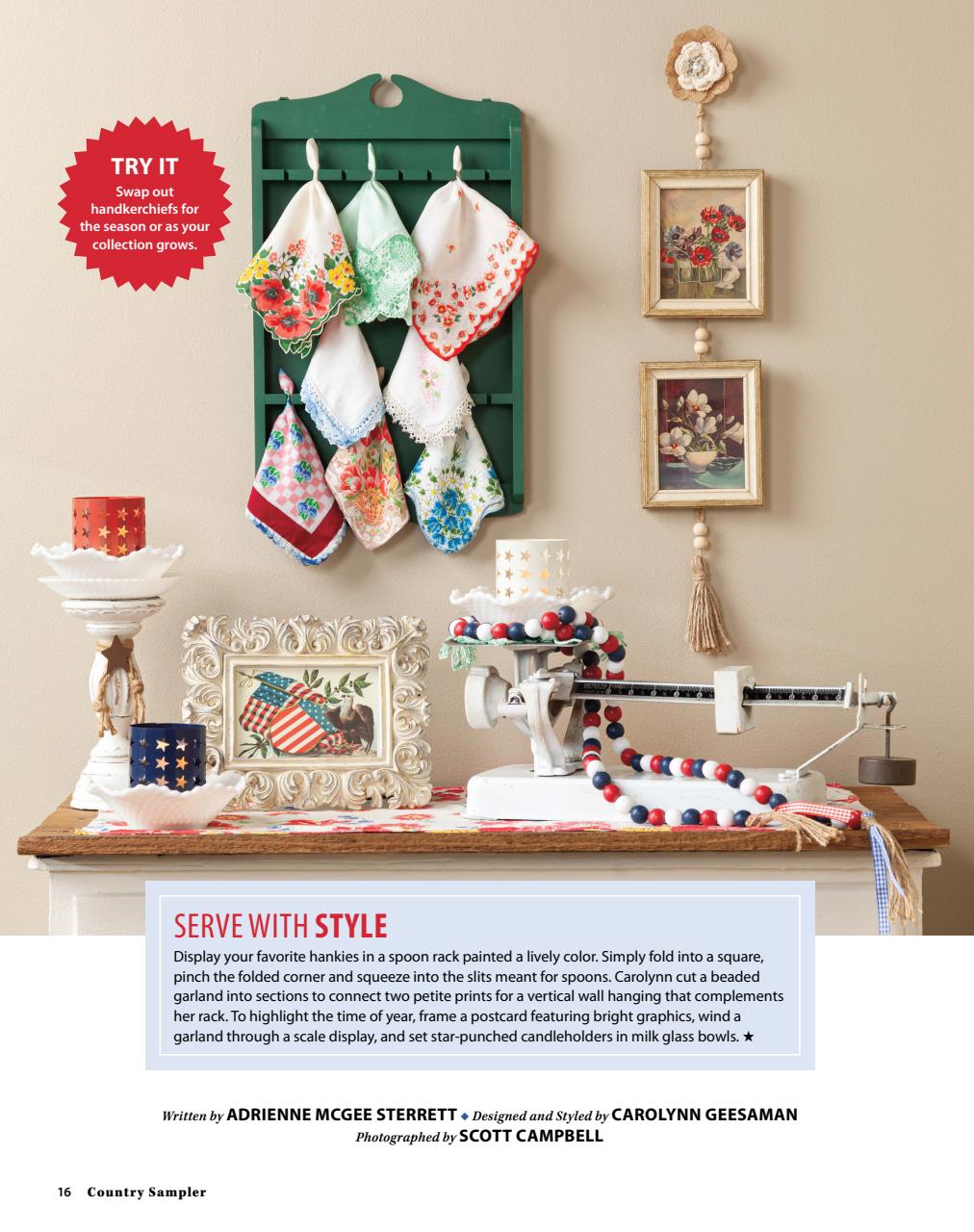 Country Sampler Magazine Subscriptions and Summer 2025 Issue