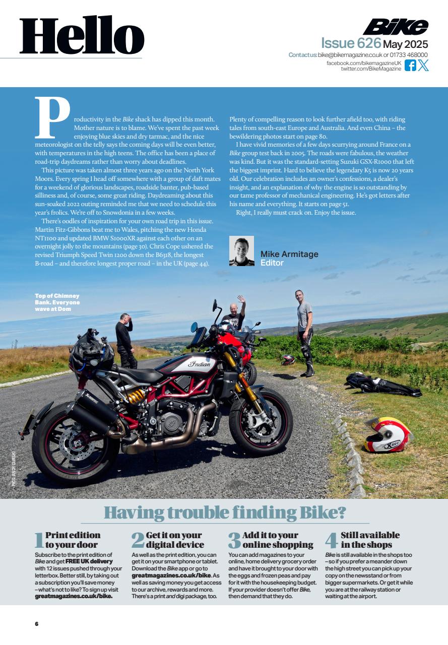 Bike Preview Pages