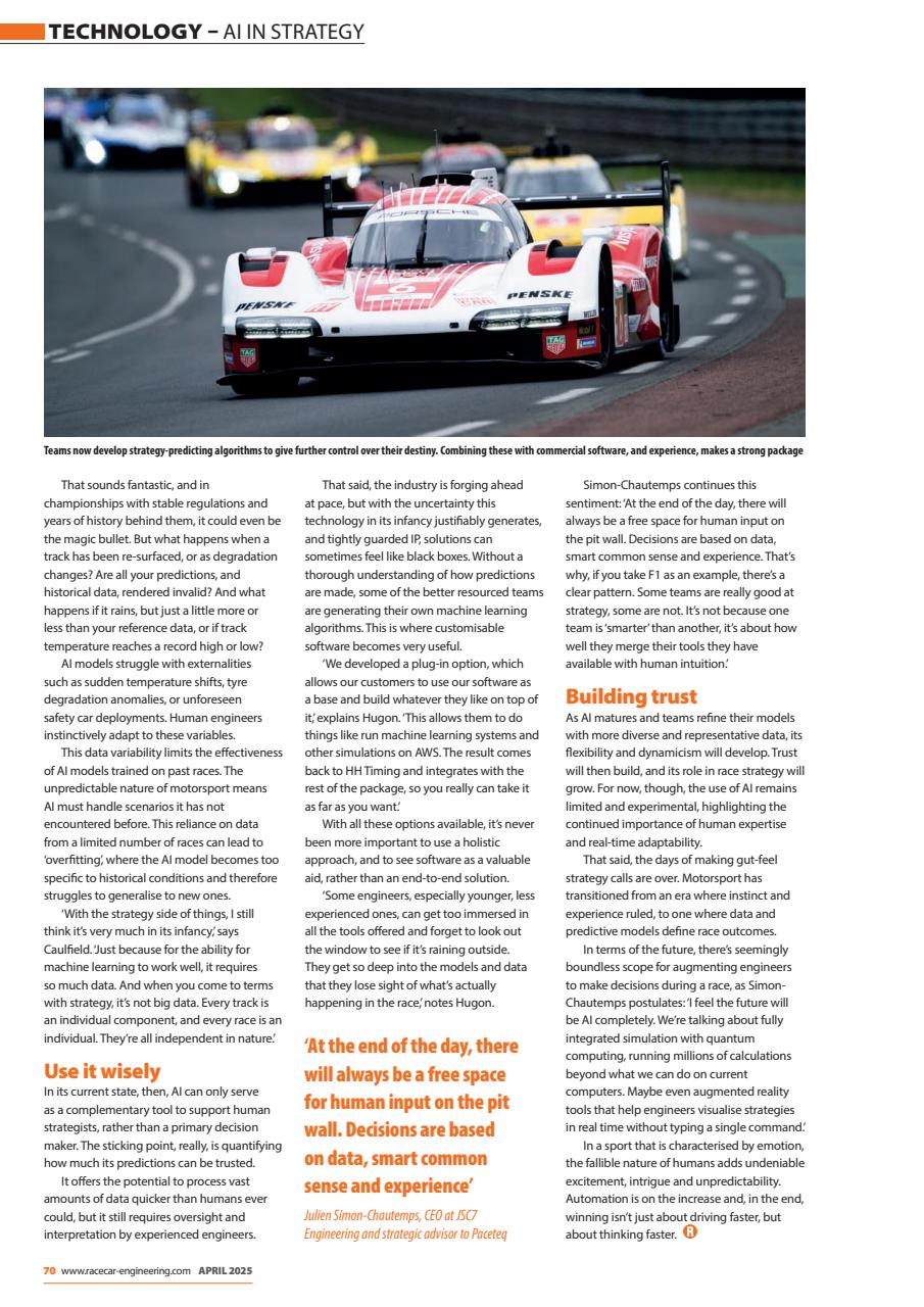 Racecar Engineering Preview Pages