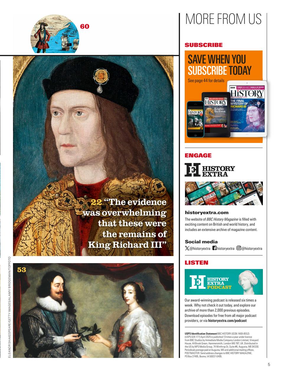 BBC History Magazine Preview Pages