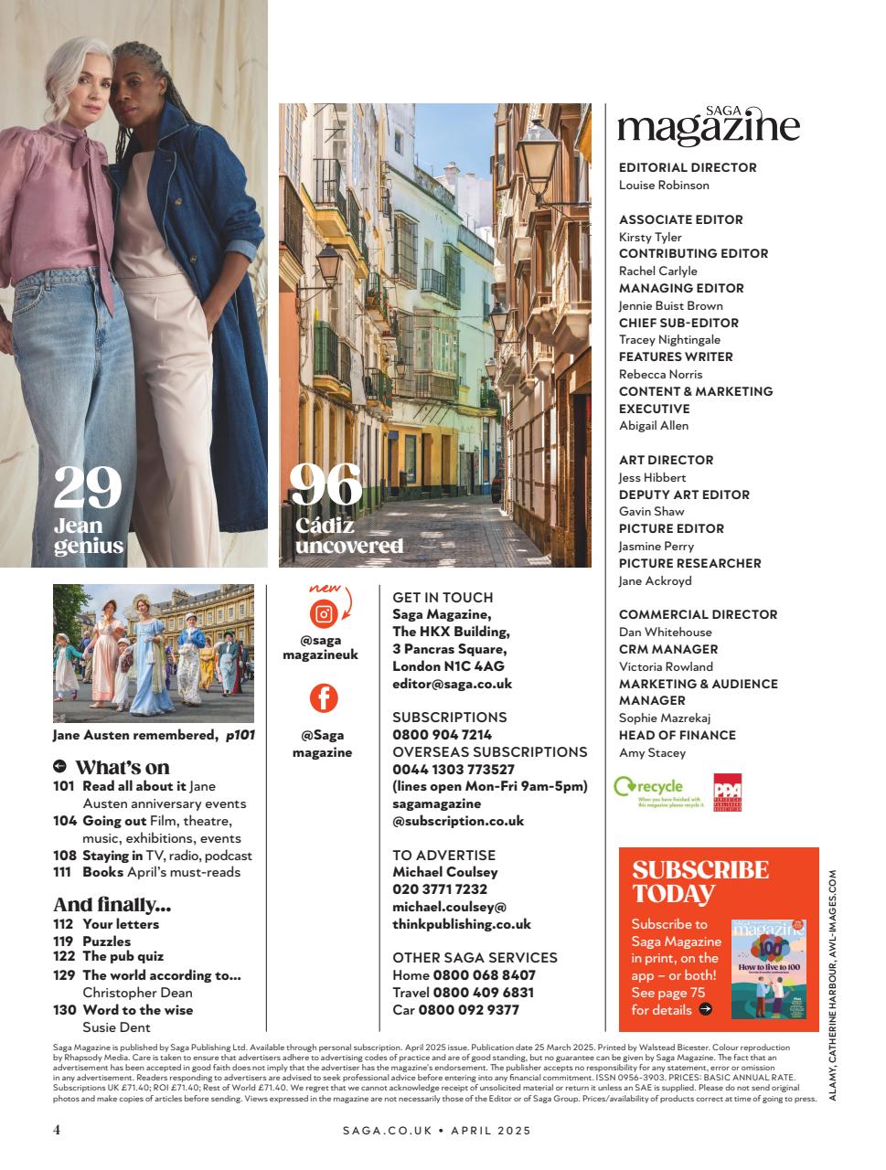 Saga Magazine Preview Pages