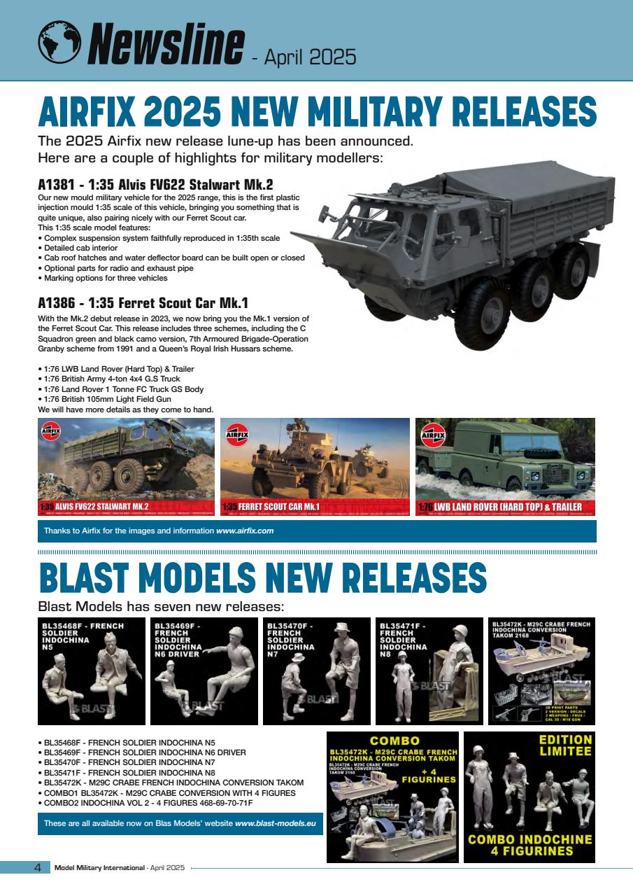 Military Modelling International Magazine Preview Pages