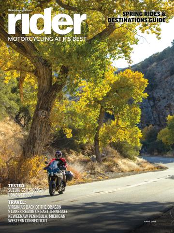 Rider Magazine issue April 2025