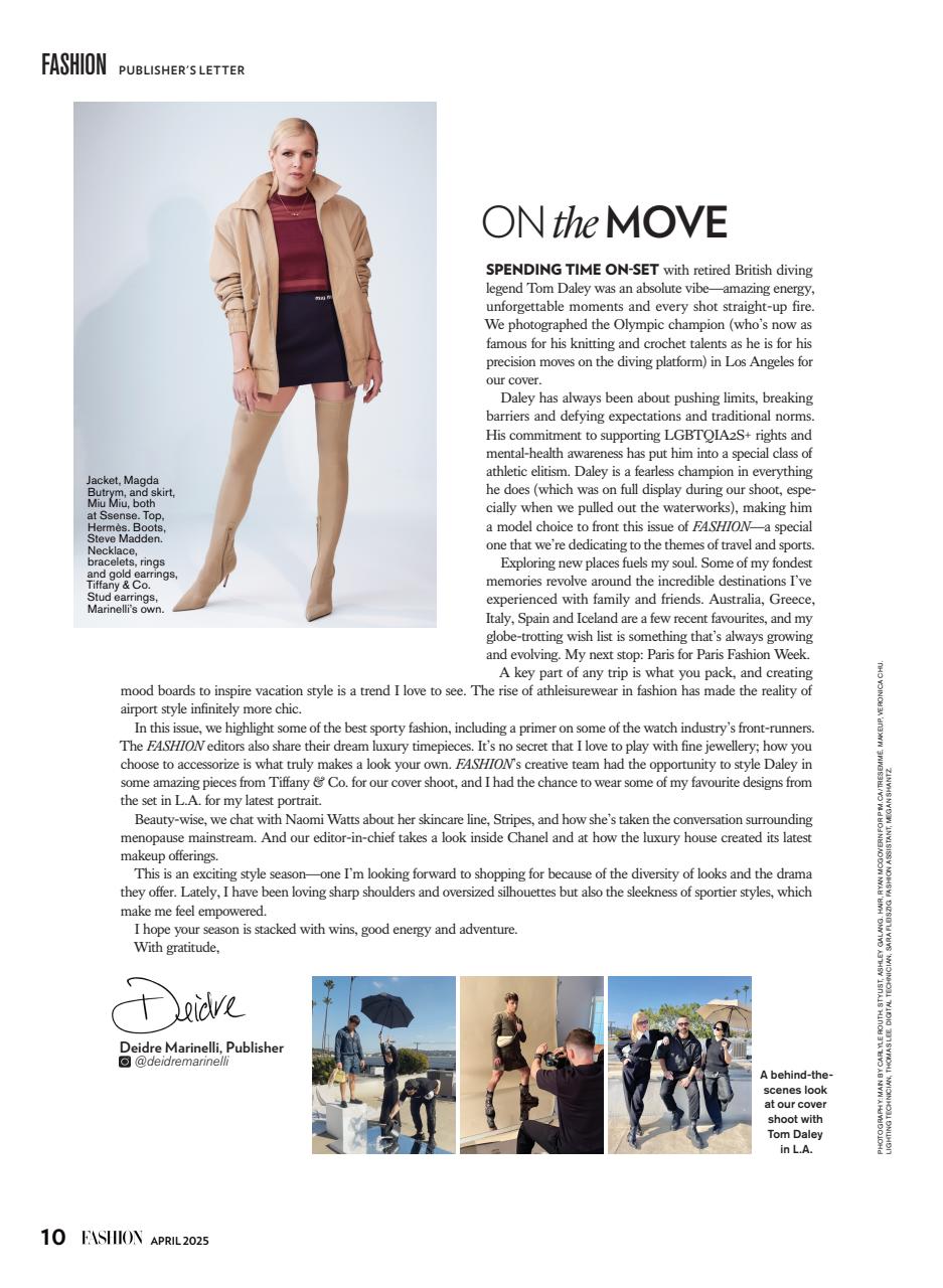 Fashion Magazine Preview Pages