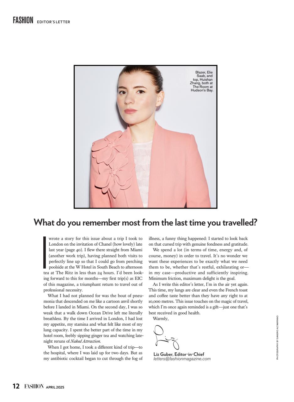 Fashion Magazine Preview Pages