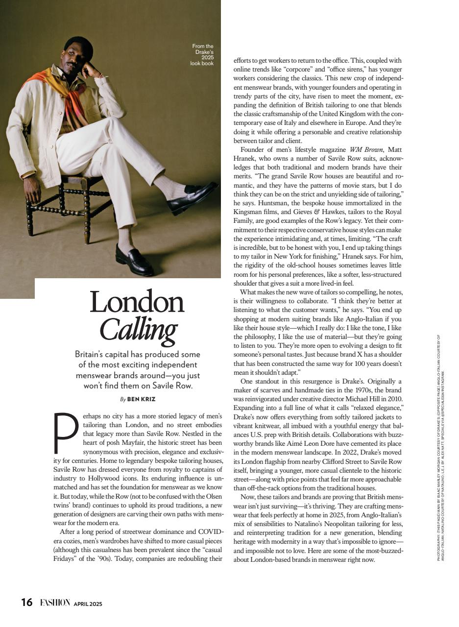 Fashion Magazine Preview Pages