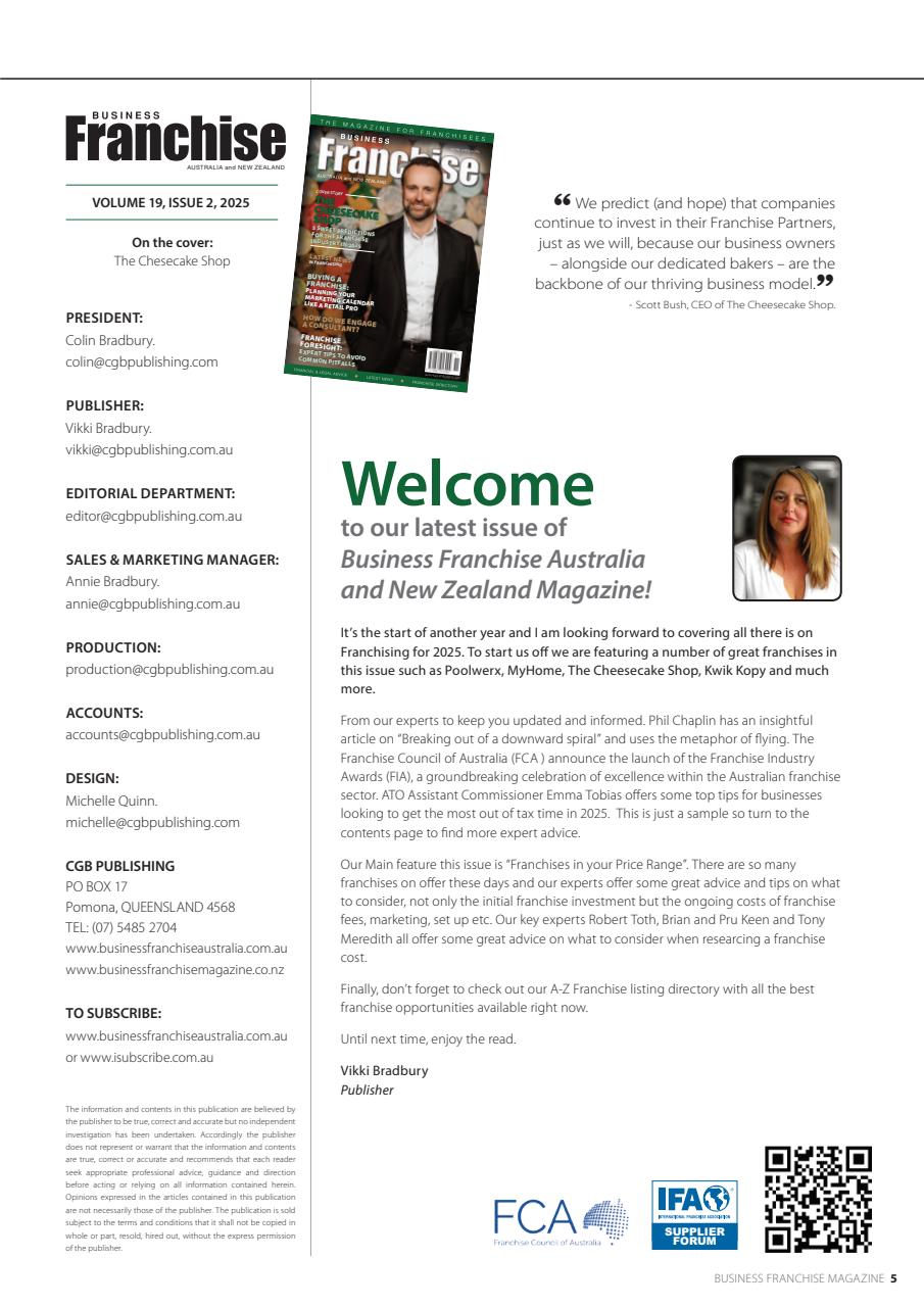 Business Franchise Australia&NZ Preview Pages