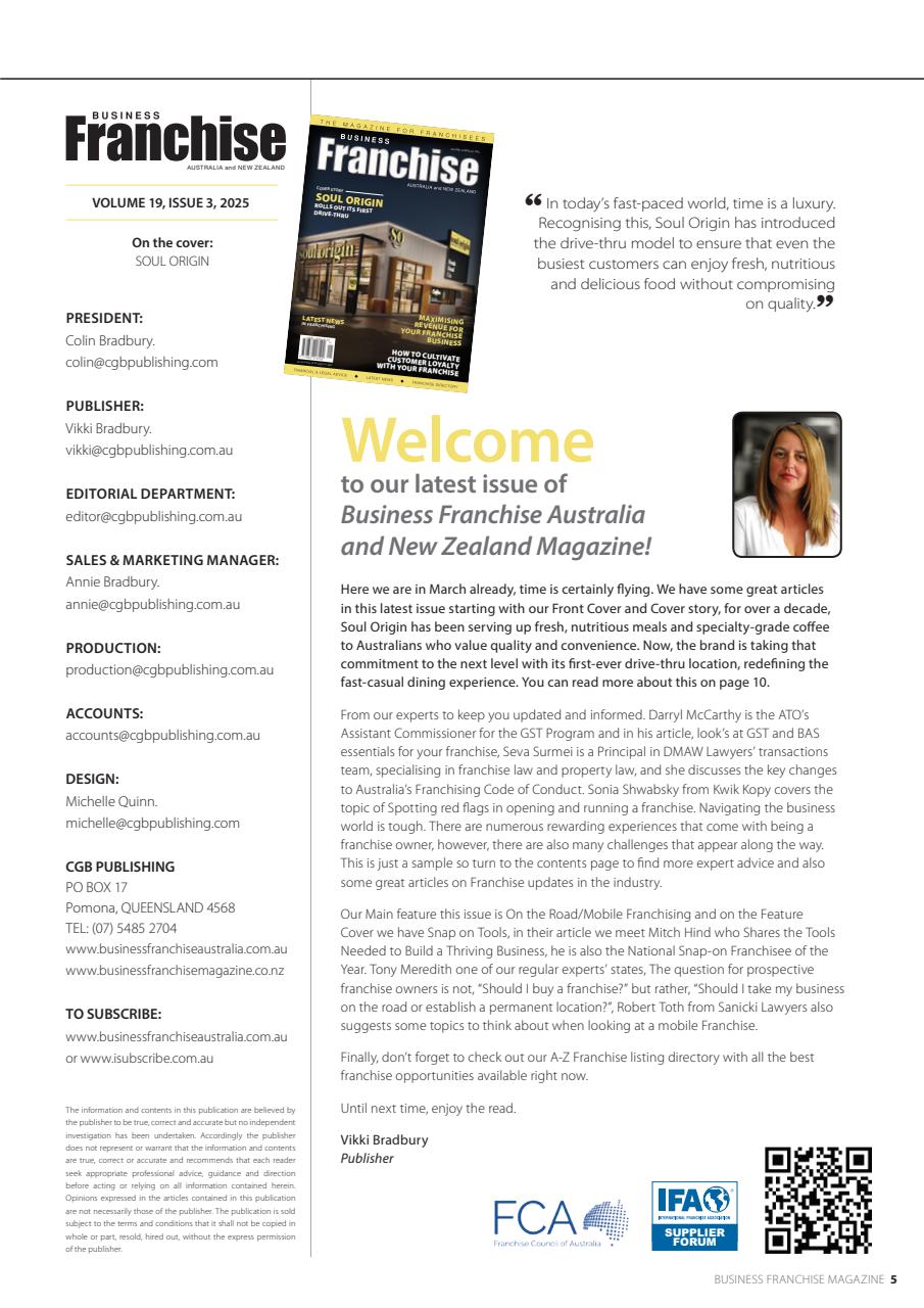 Business Franchise Australia&NZ Preview Pages