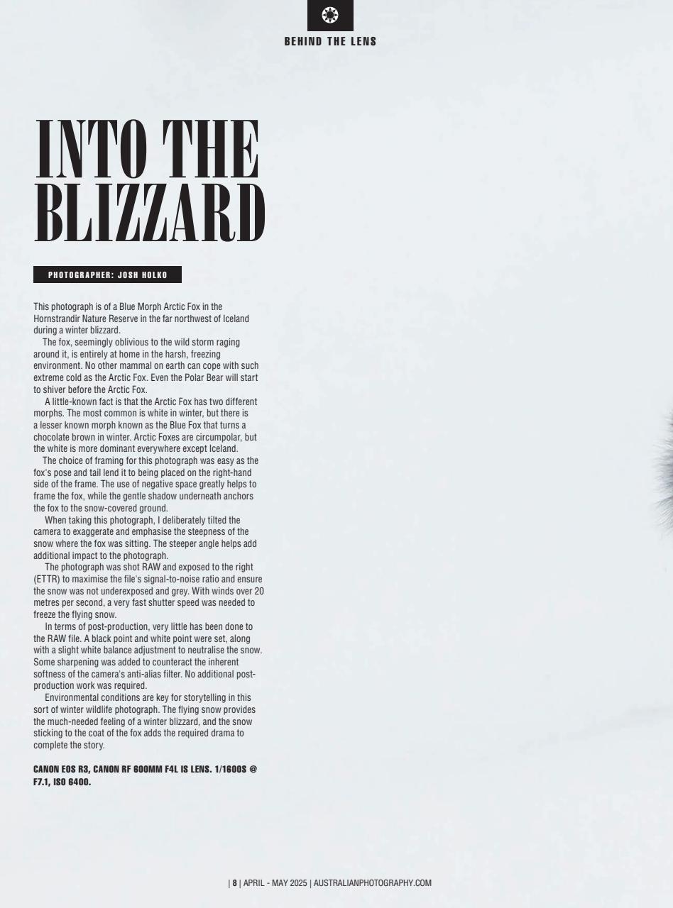 Australian Photography Preview Pages