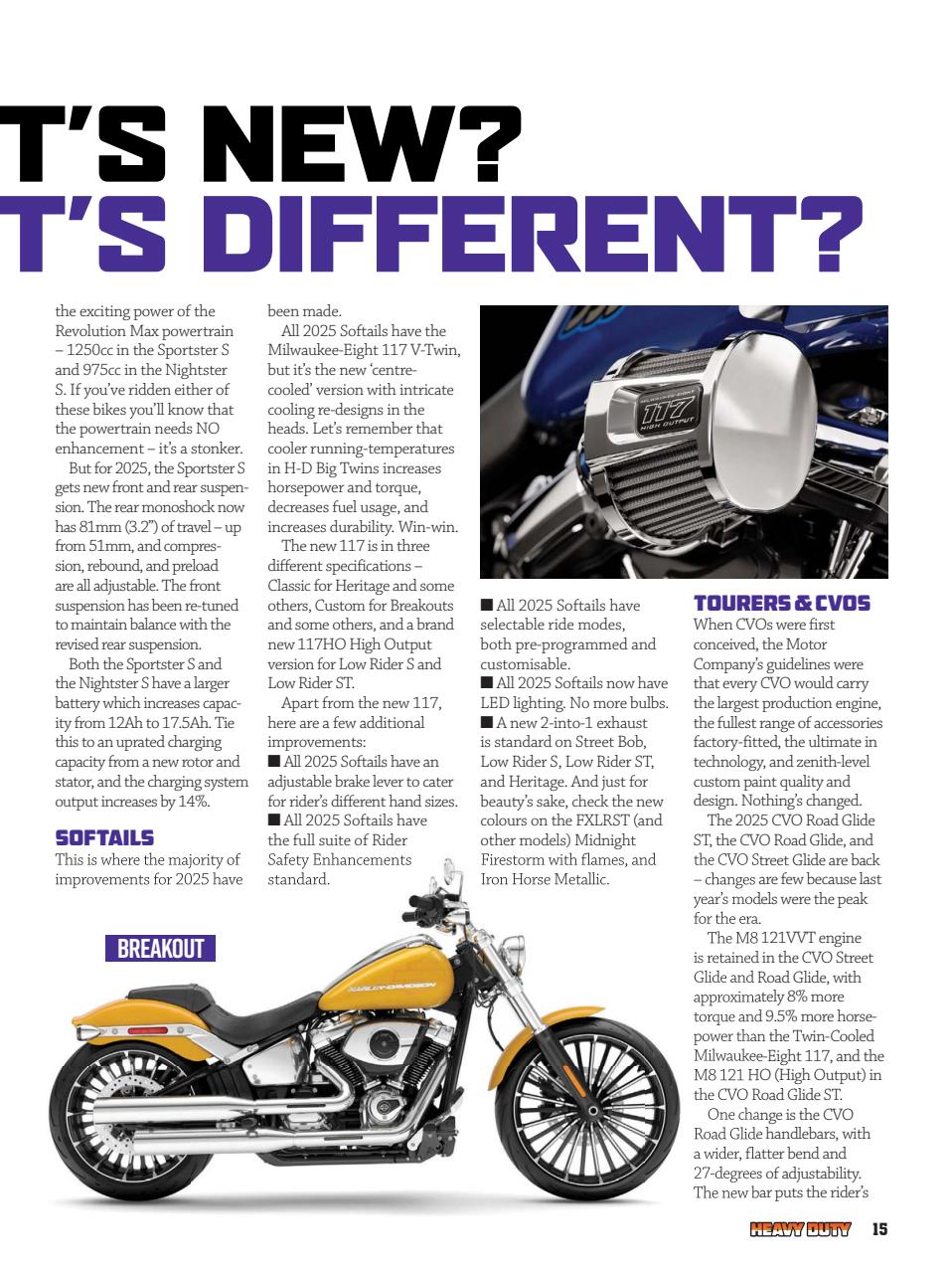 Heavy Duty Preview Pages