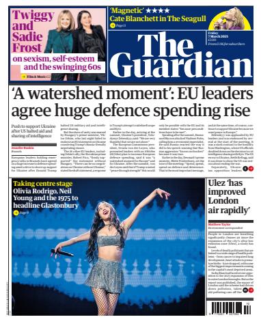The Guardian Newspaper issue Friday, 07 March 2025