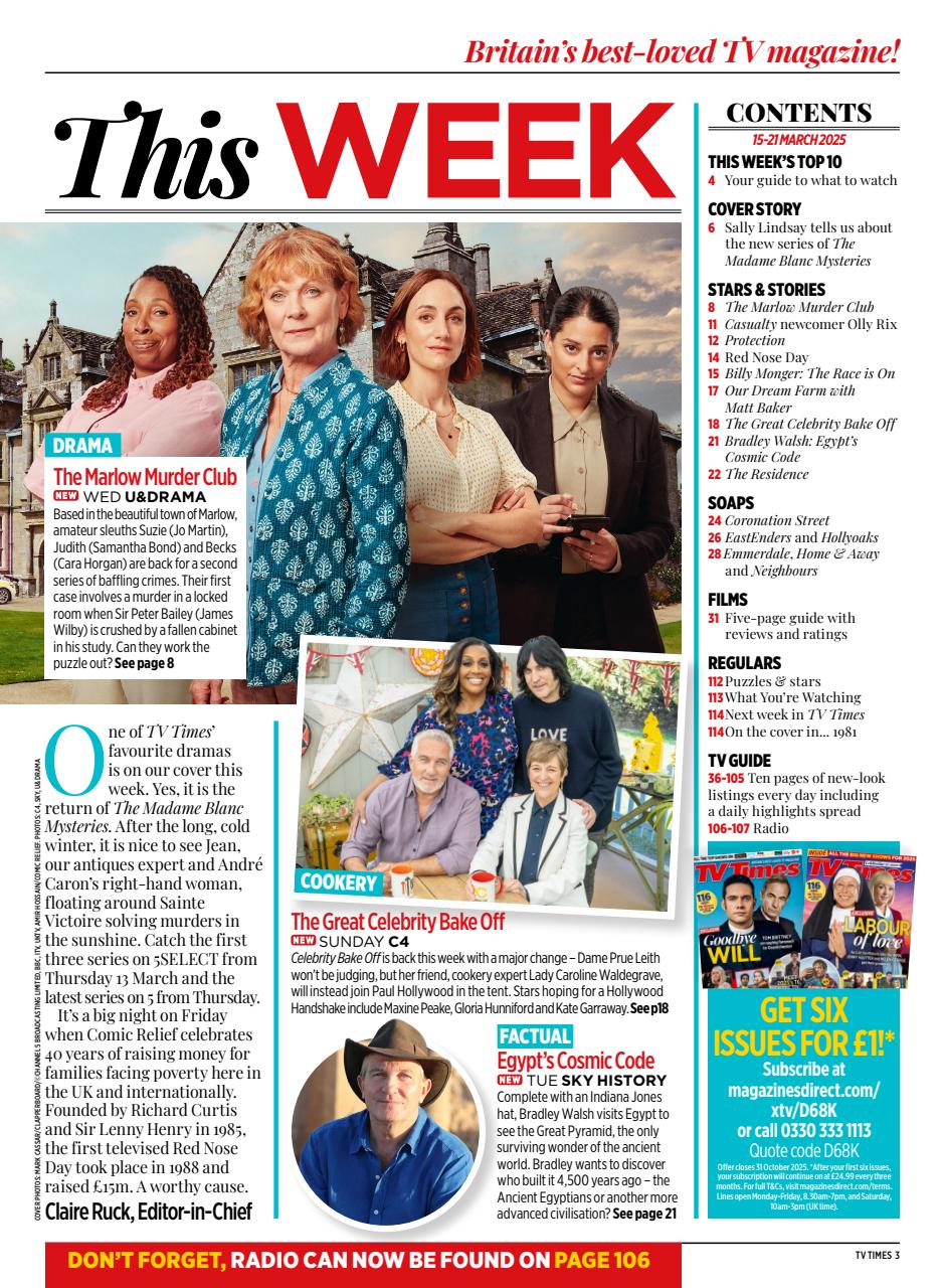 TV Times Preview Pages