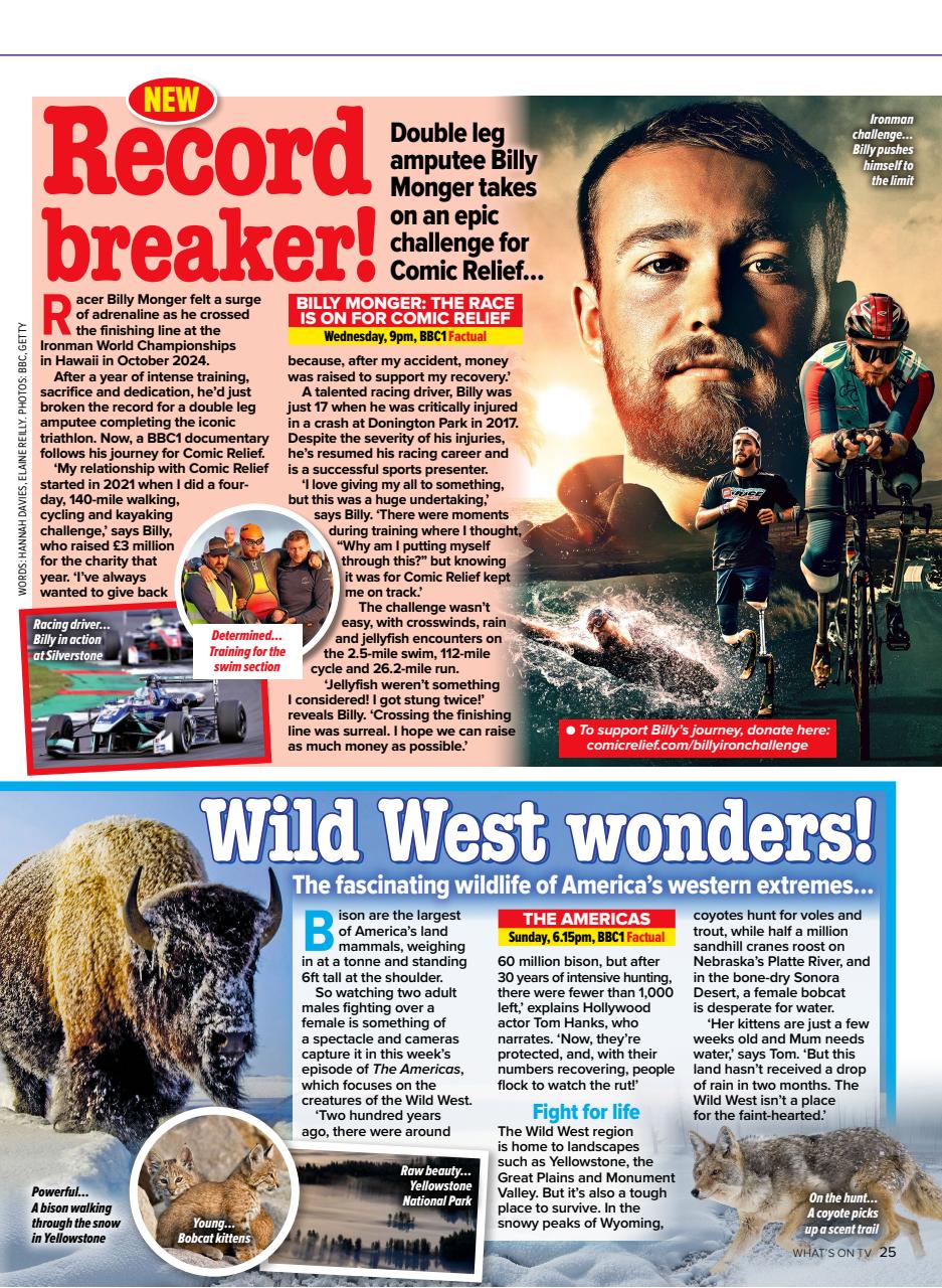 What's on TV Preview Pages