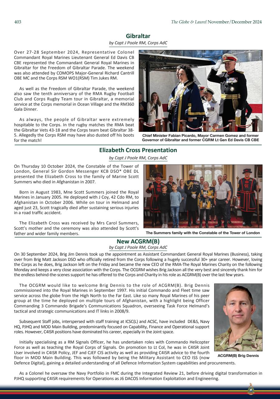 Globe & Laurel Preview Pages