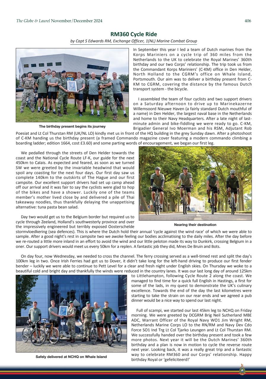 Globe & Laurel Preview Pages