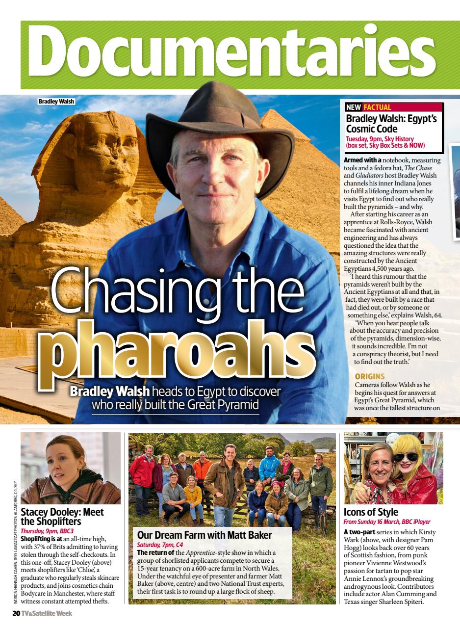 TV & Satellite Week Preview Pages