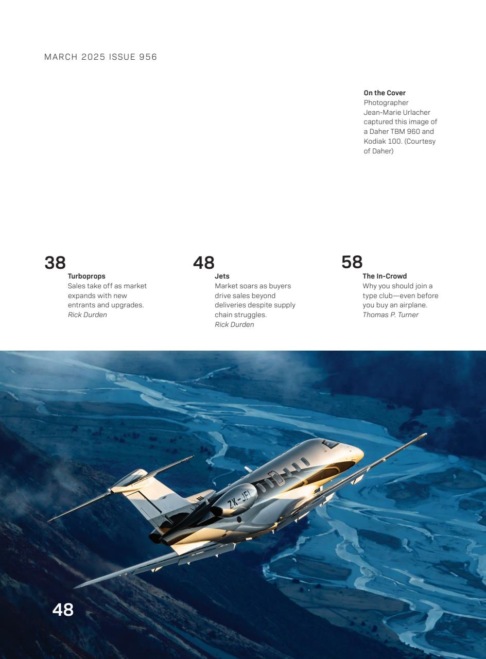 FLYING Magazine Preview Pages