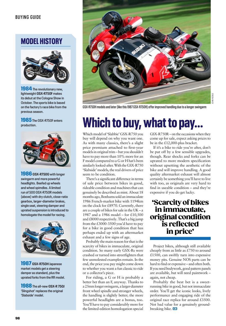 Classic Bike Preview Pages