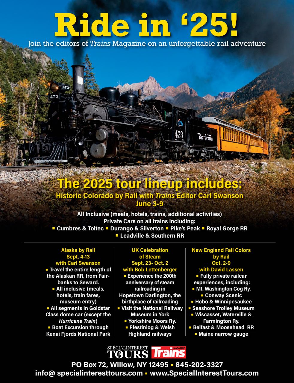 Trains Preview Pages