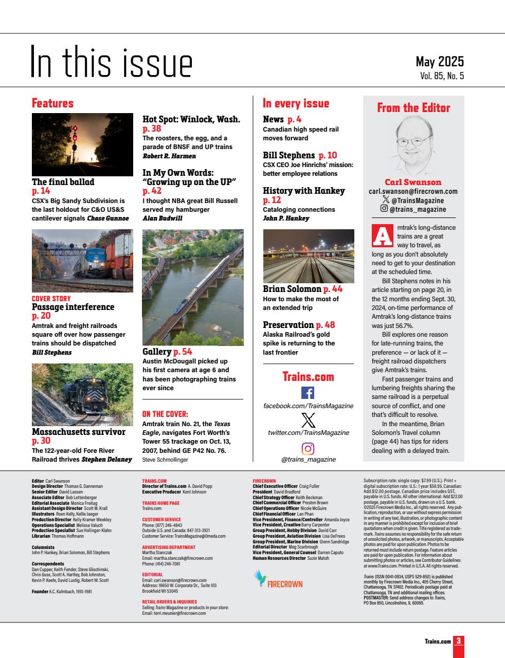 Trains Preview Pages