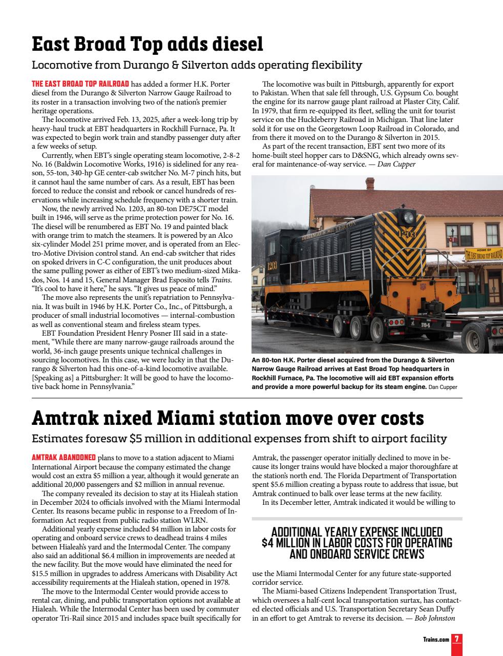 Trains Preview Pages