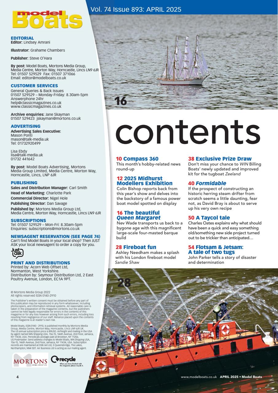 Model Boats Preview Pages