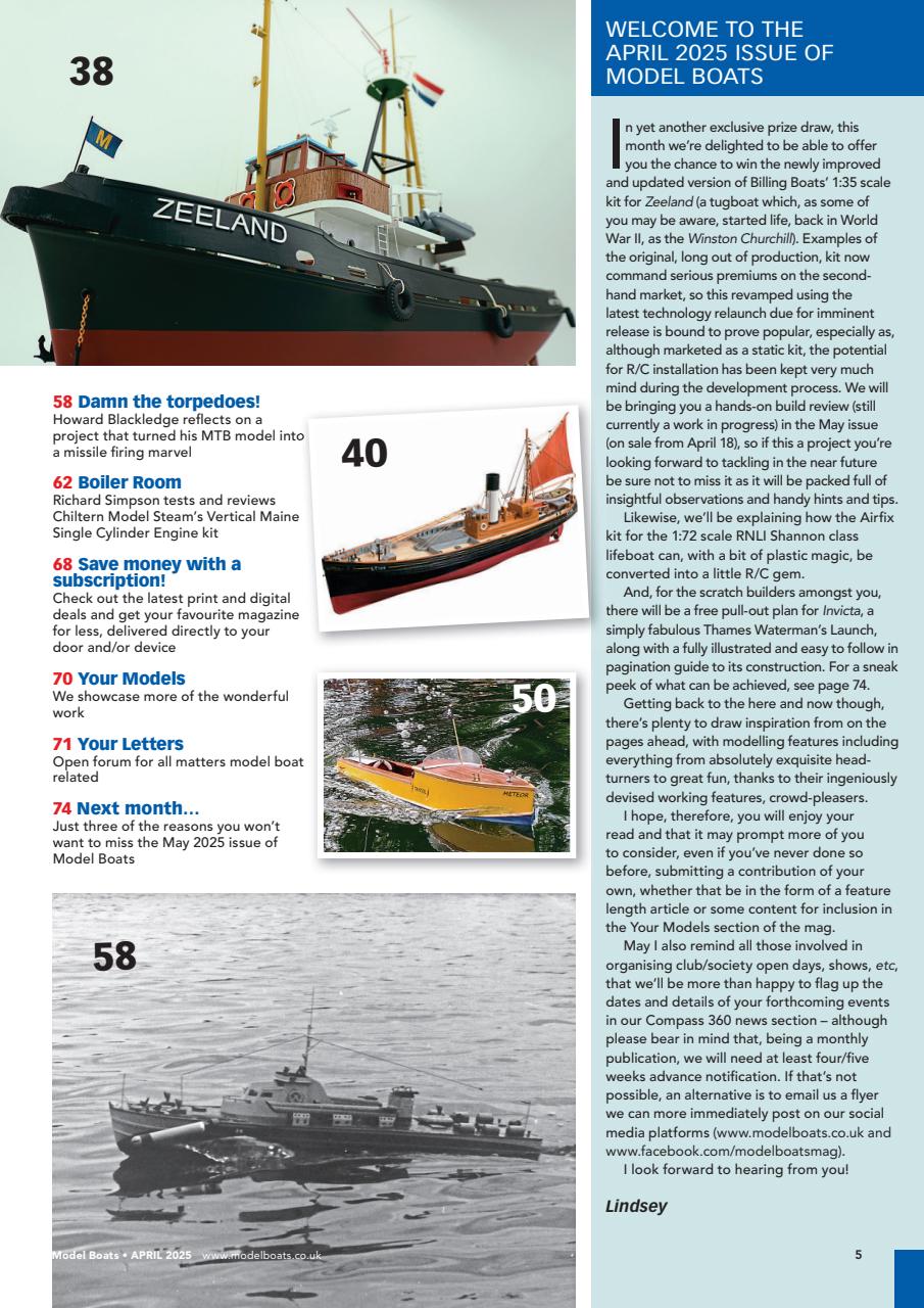 Model Boats Preview Pages