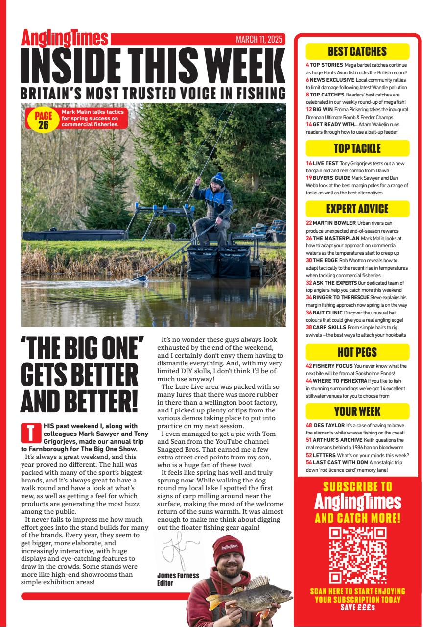 Angling Times Preview Pages