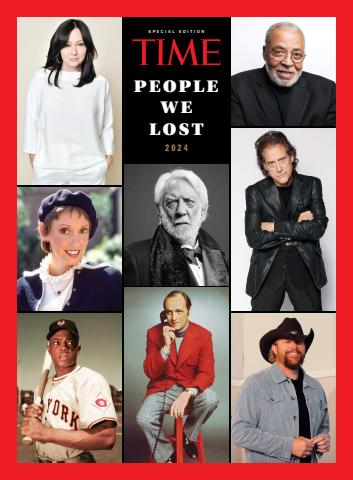 TIME People We Lost 2024 issue TIME People We Lost 2024
